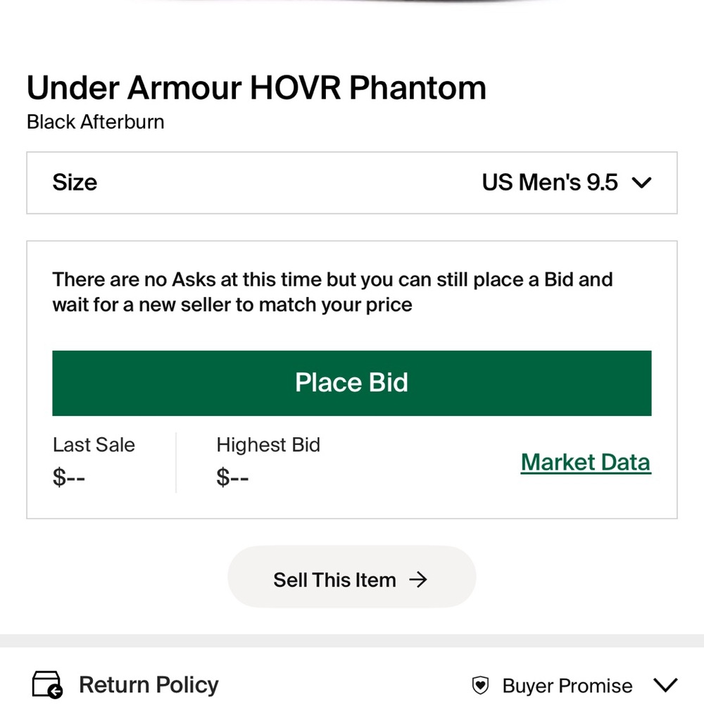 Under Armour HOVR Phantom